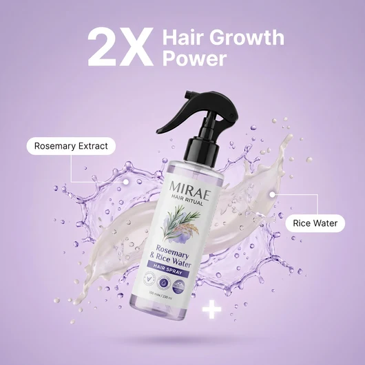 Mirae® Rosemary + Rice Water Spray